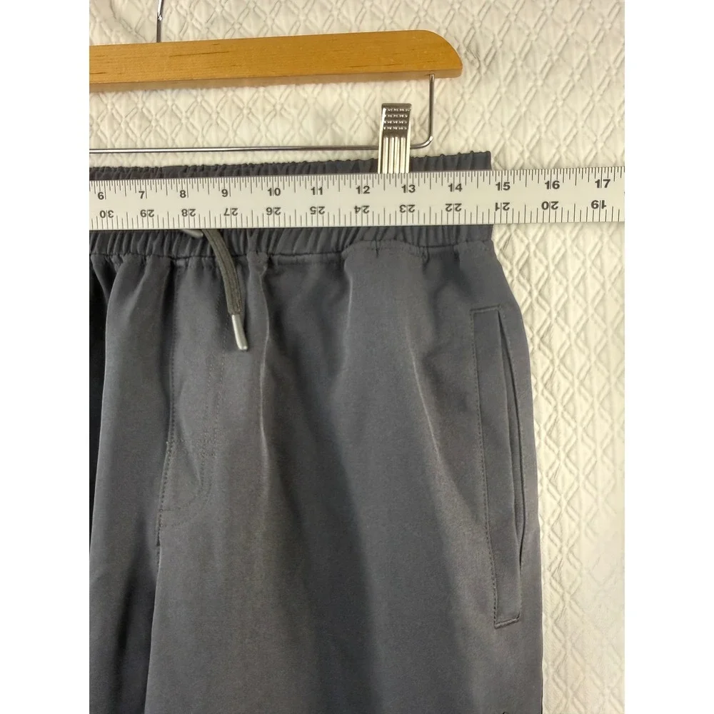 LEG3ND Mens M Black Athletic Jogger Pants Drawstring‎ Waist Casual Gym Sporty